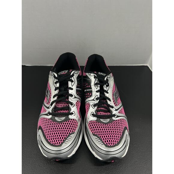 Saucony ProGrid Triumph 4 Pink Silver S70704 8 Size 14 Men Mesh Runner Y2K